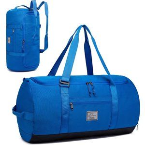 Lyweem Men Duffle Travel with Shoes Compartment Multifunctional Gym Bags